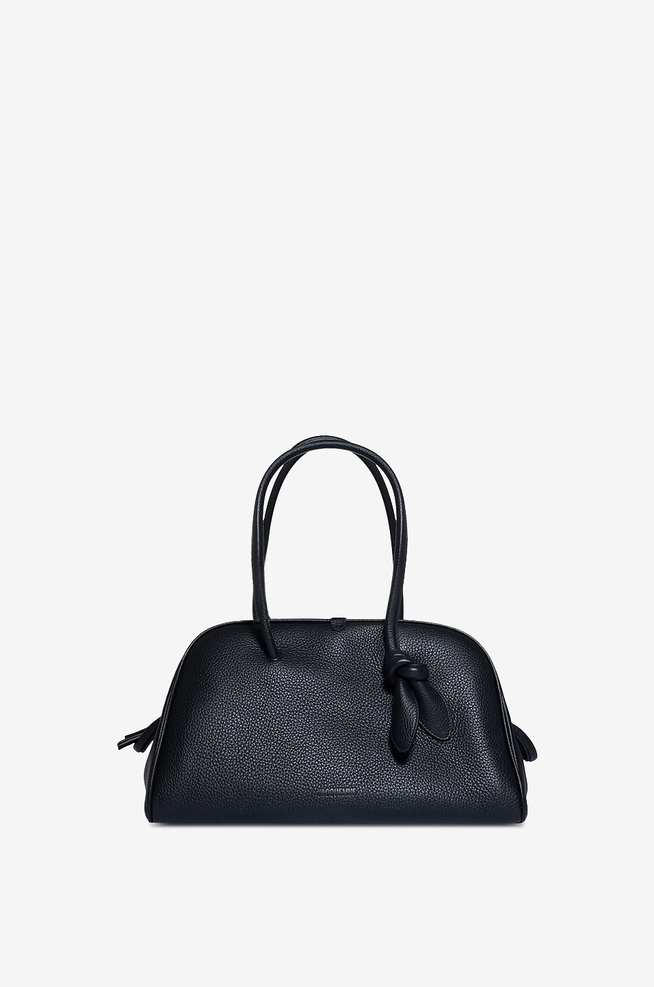 Le Turismo grained leather bowling handbag