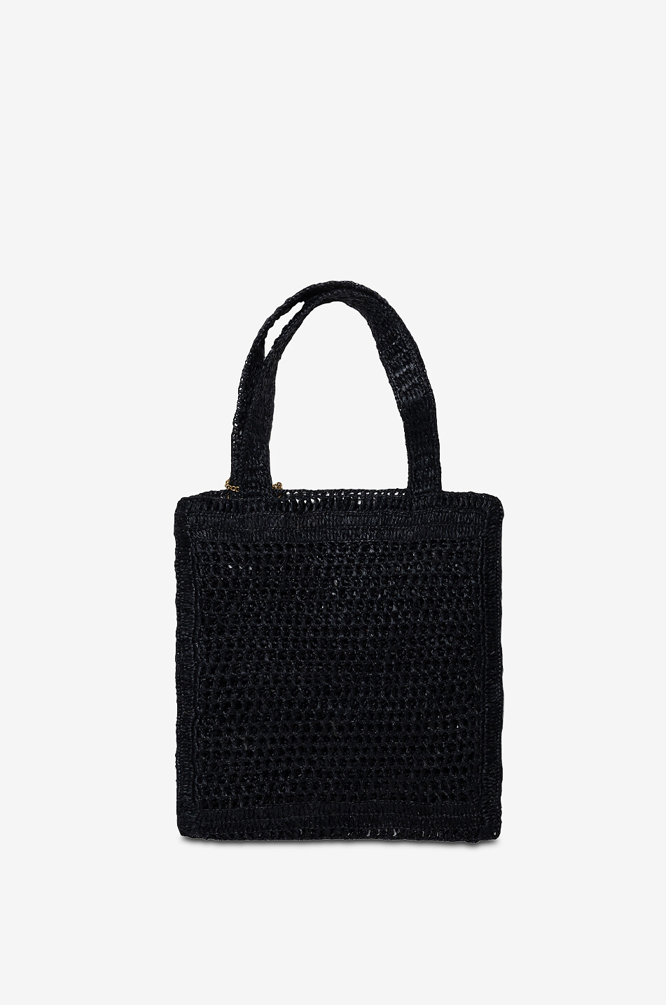 CHLOE Sac cabas ajouré en raphia Summer Banana Femme NOIR 2