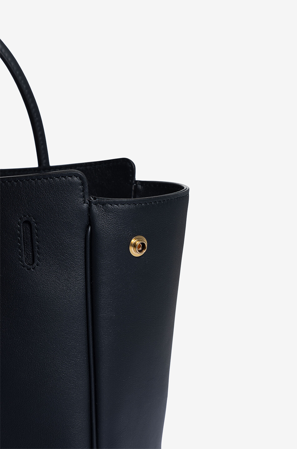 Shopper aus Glattleder Hamptons Carry-All Mini
