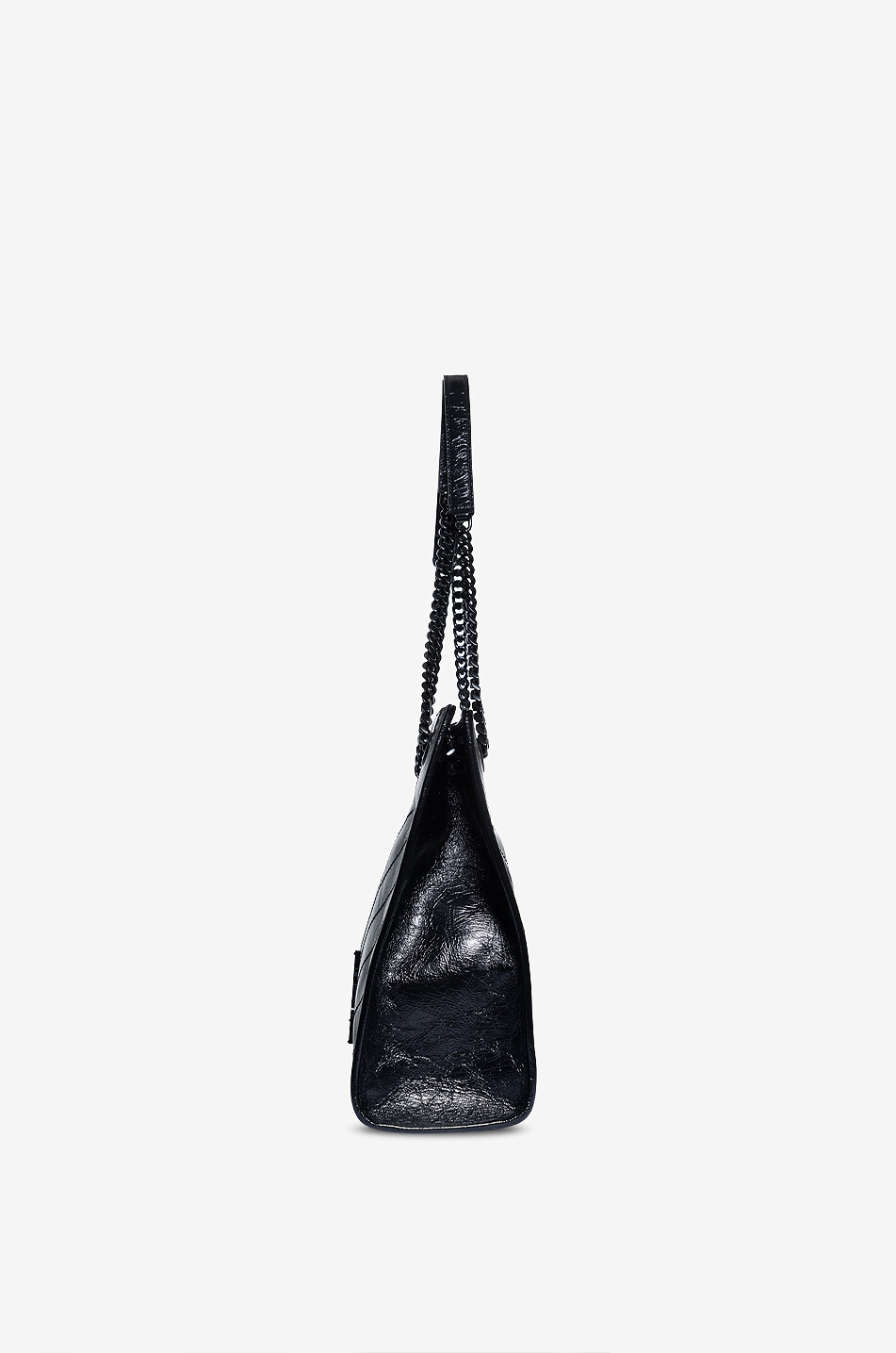 SAINT LAURENT PARIS Sac porté épaule en cuir vintage matelassé Niki Medium Femme NOIR 4