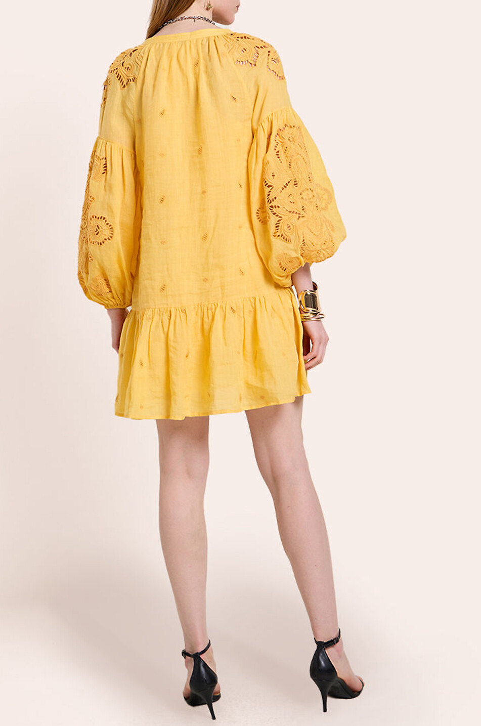 Minikleid mit Lochstickereien Lira