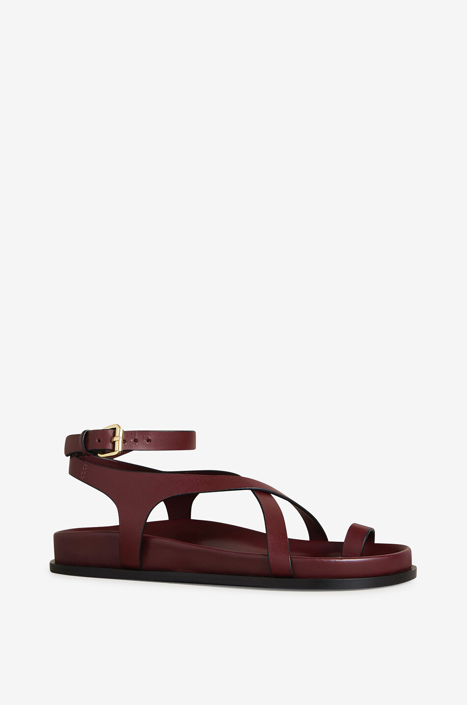 Sandales plates en cuir The Jalen Slim