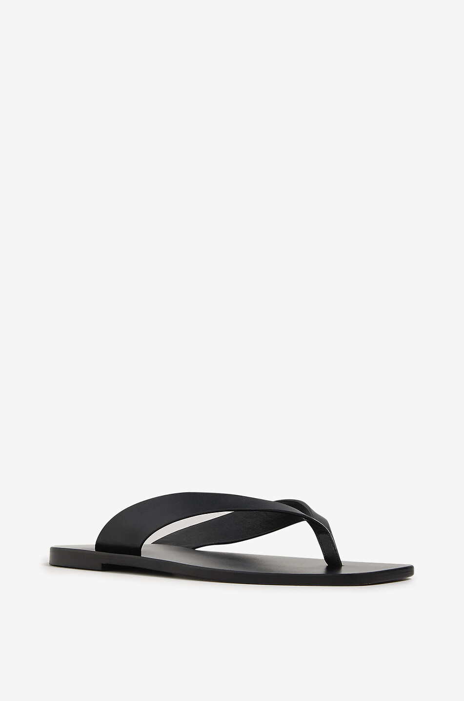 A.EMERY Flip-Flops aus Leder The Kinto Damen SCHWARZ 1