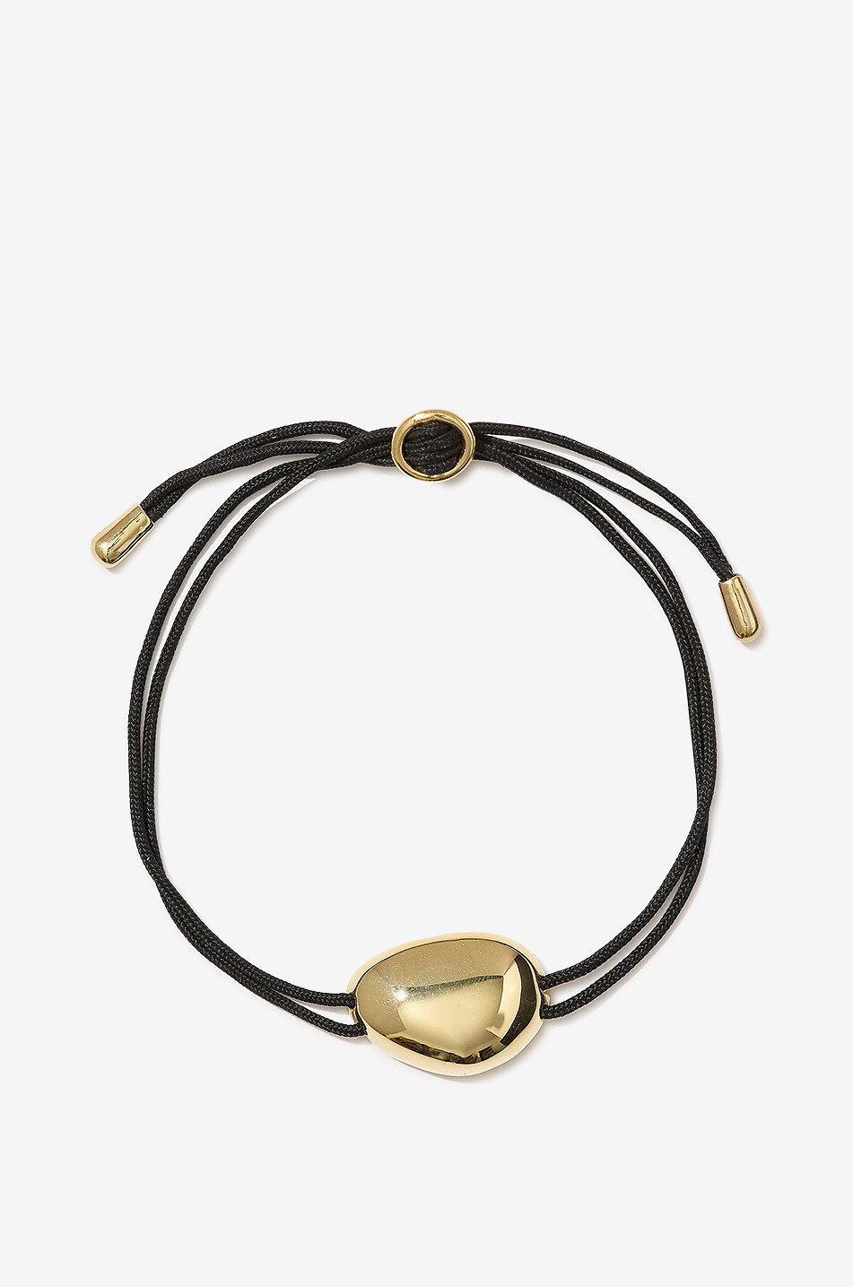 OTIUMBERG Pebble cord bracelet Women GOLDEN 1