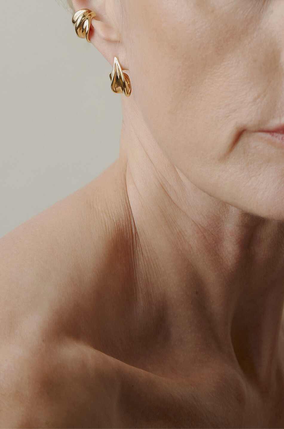 OTIUMBERG Wave Cuff vermeil ear cuff Women GOLDEN 2