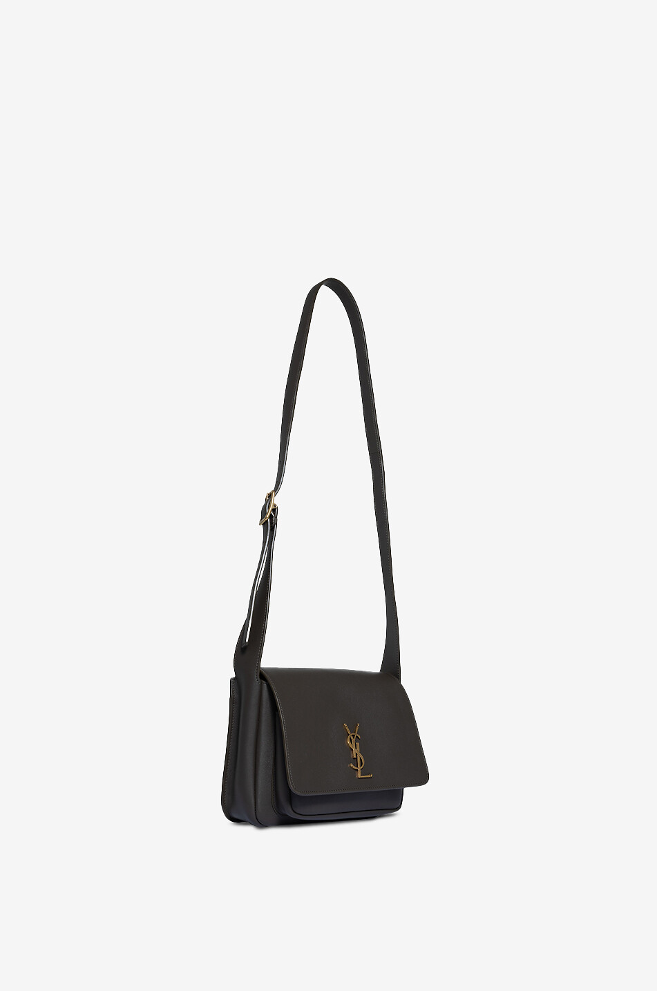 SAINT LAURENT PARIS Schultertasche aus weichem Leder Niki Besace Damen DUNKELGRÜN 2