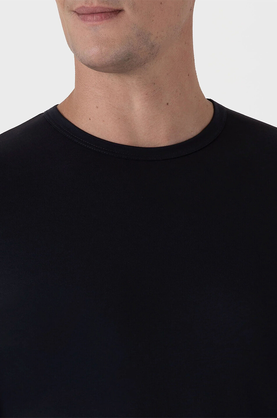 SUNSPEL T-shirt à manches courtes et col rond Classic Homme BLEU FONCE 5