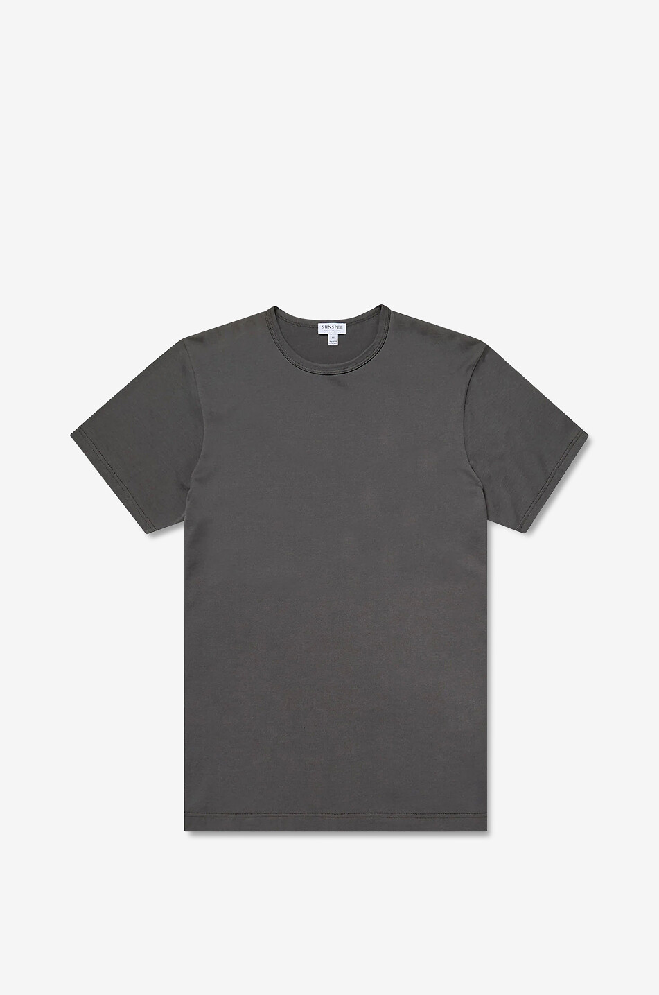 SUNSPEL T-shirt à manches courtes et col rond Classic Homme GRIS FONCÉ 1