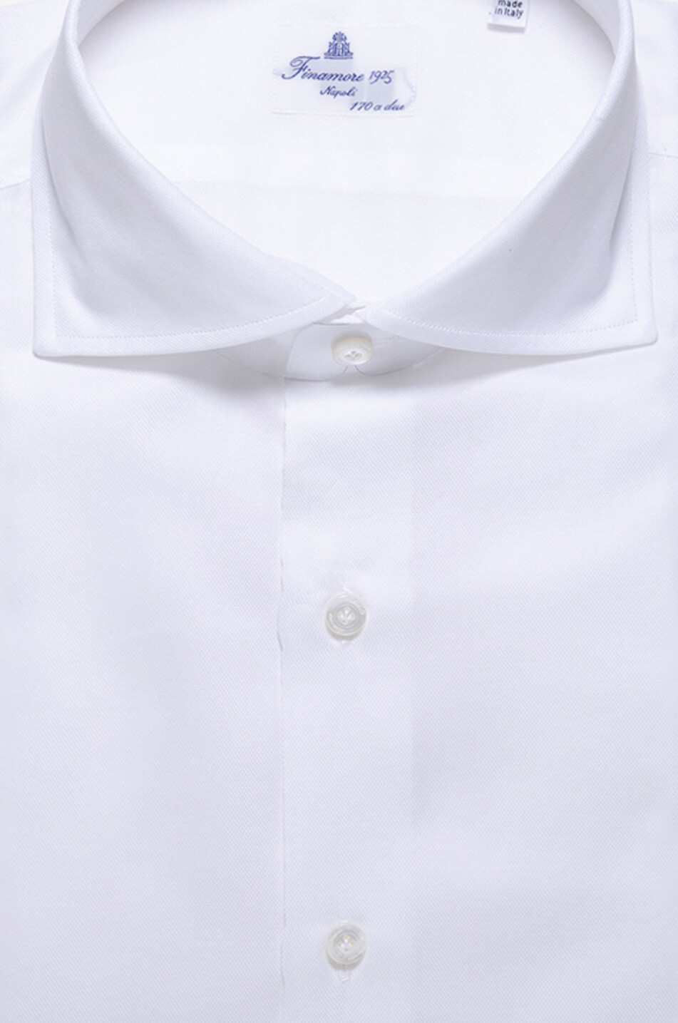 Chemise à manches longues en coton Edoardo