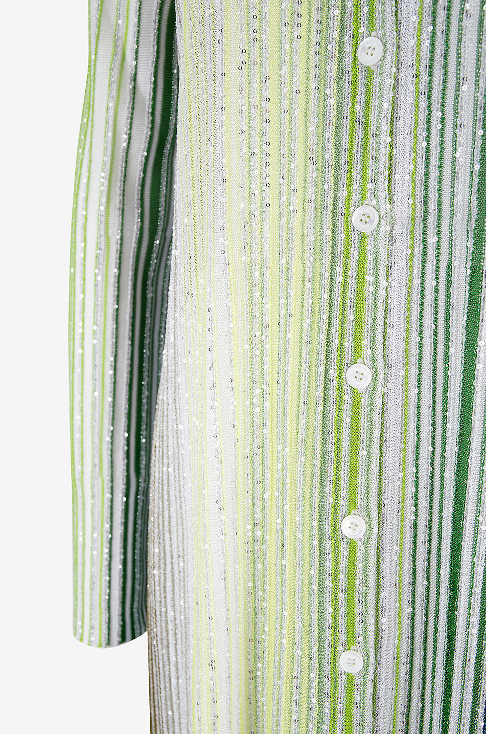 MISSONI Manteau en maille lurex rayé Femme MULTICOLORE 3