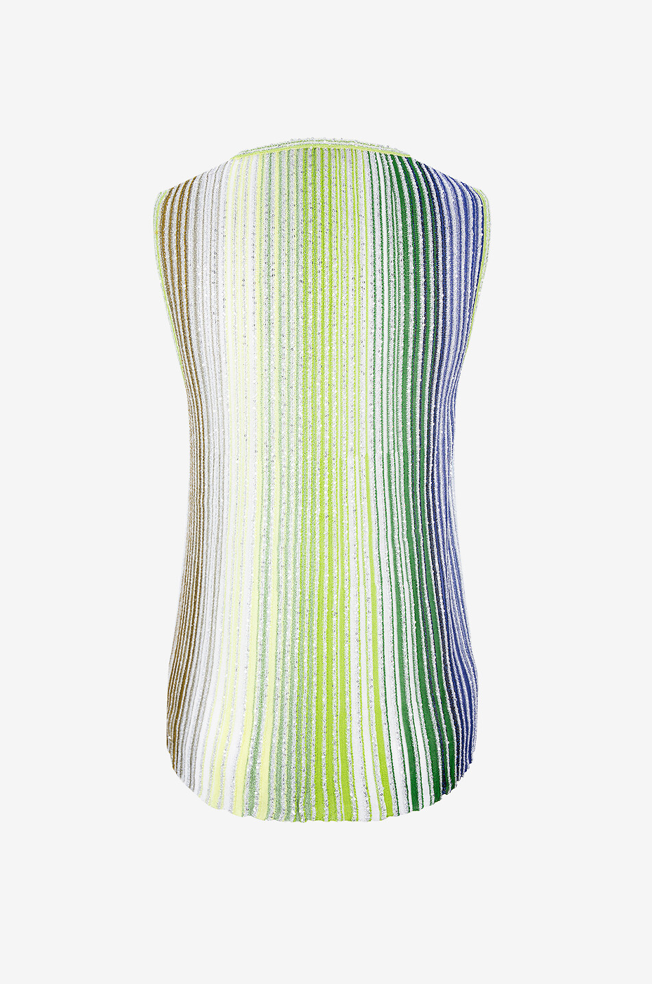 MISSONI Striped Lurex knit sleeveless top Women MULTI COLOURED 2
