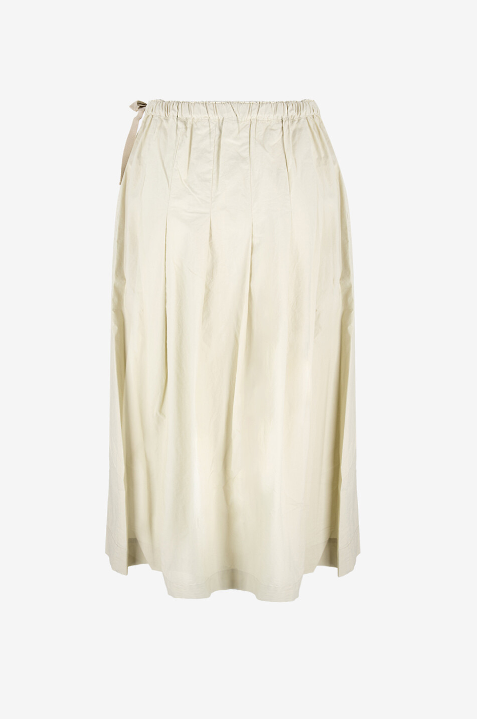 SOEUR Amalia recycled cotton midi skirt Women LIGHT GREY 2