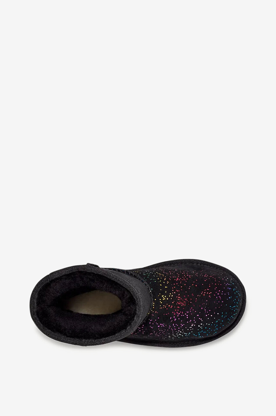 UGG Classic II Shimmer Sky Rainbow warm girls' angle boots Girl BLACK 5