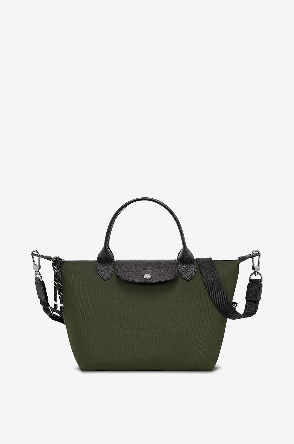 LONGCHAMP Sac à main en toile recyclée Le Pliage S Energy Femme KAKI 1