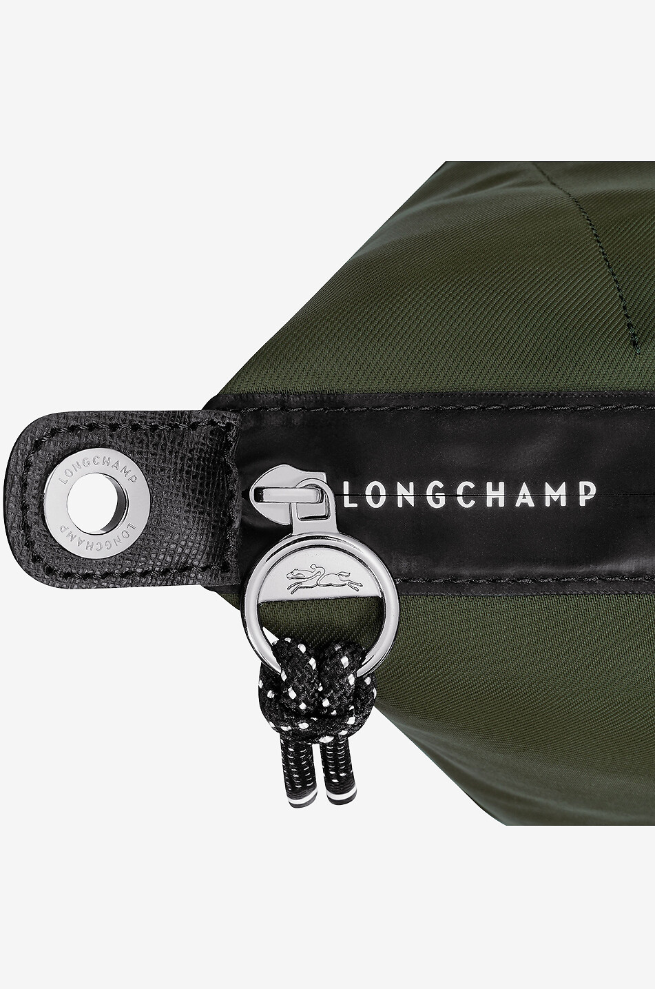 LONGCHAMP Sac à main en toile recyclée Le Pliage S Energy Femme KAKI 5