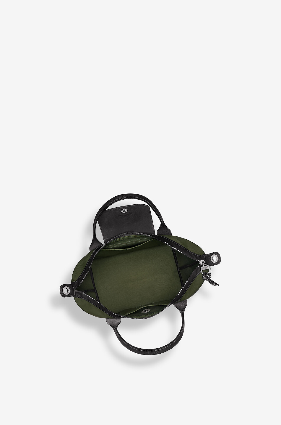 LONGCHAMP Sac à main en toile recyclée Le Pliage S Energy Femme KAKI 4
