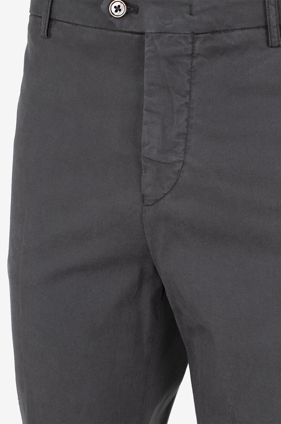 MARCO PESCAROLO Pantalon chino slim en lyocell et coton Evo Homme KAKI MOYEN 3