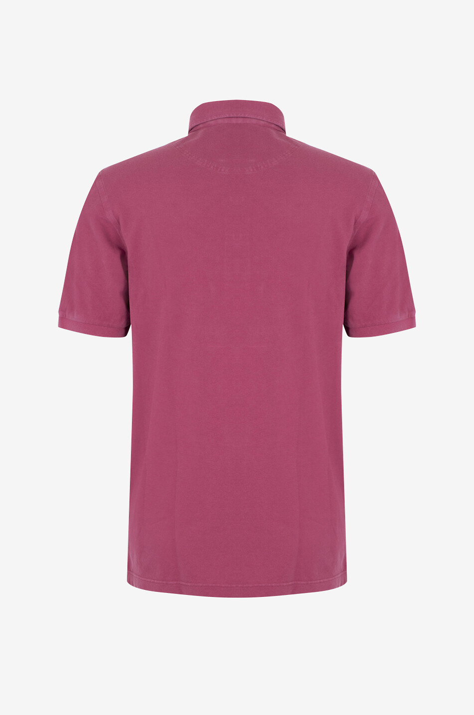 BONGÉNIE Polo à manches courtes en coton piqué Homme VIOLET CLAIR 2