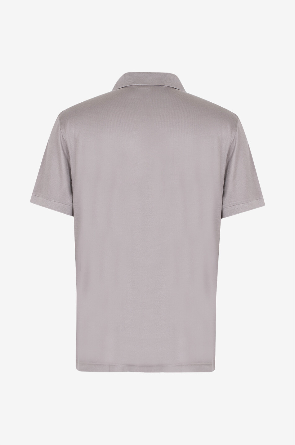 BRIONI Kurzärmeliges Polohemd aus Baumwollpiqué Herren BRAUN 2