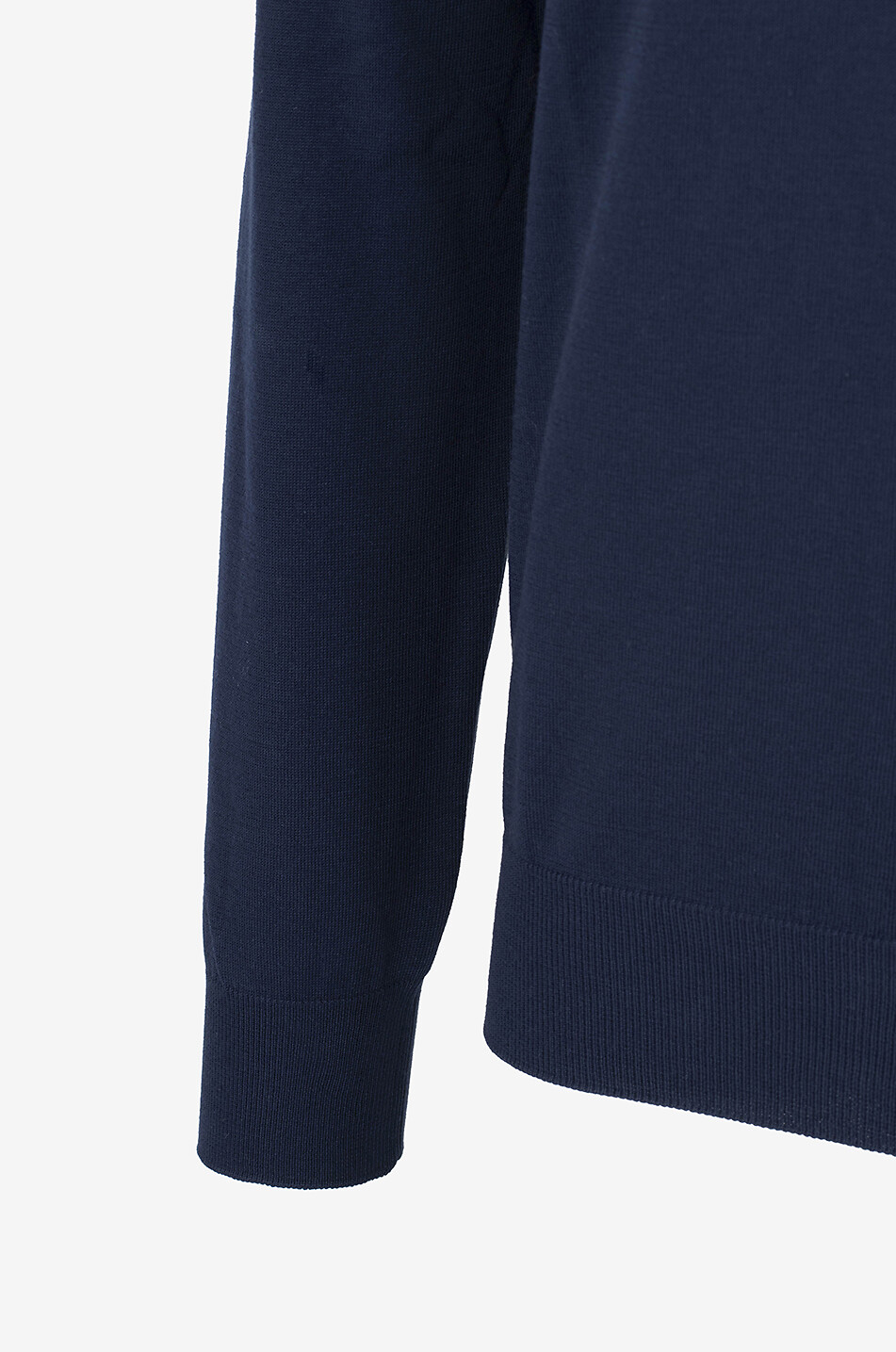 GRAN SASSO Pull à col rond en coton Homme BLEU FONCE 3