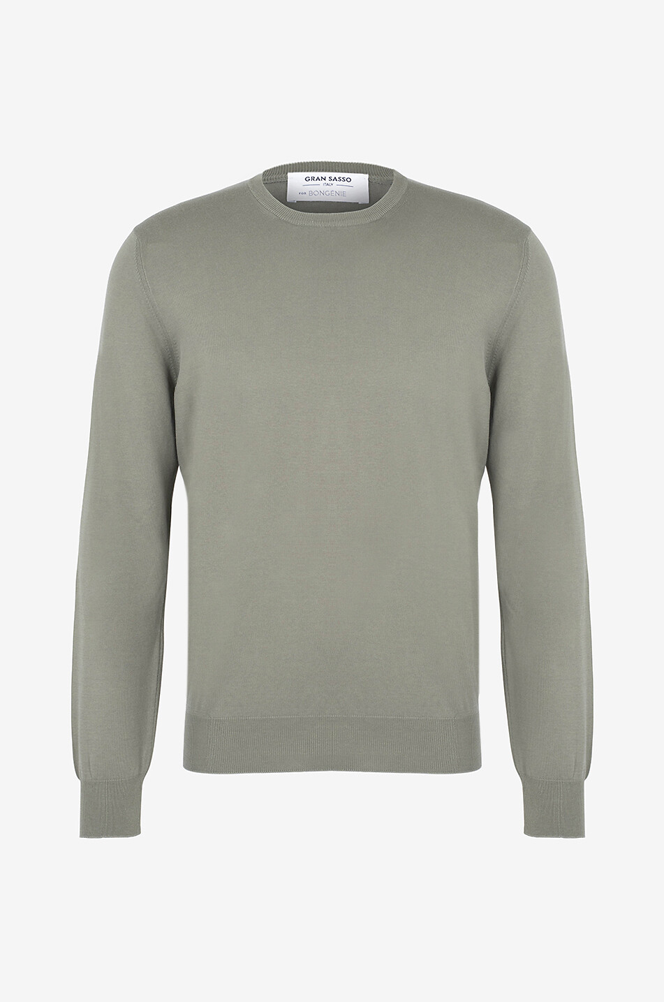 Pullover mit Rundhalsausschnitt aus Baumwolle