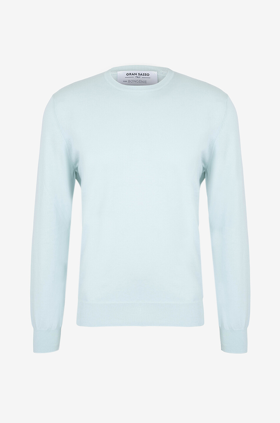 Pullover mit Rundhalsausschnitt aus Baumwolle