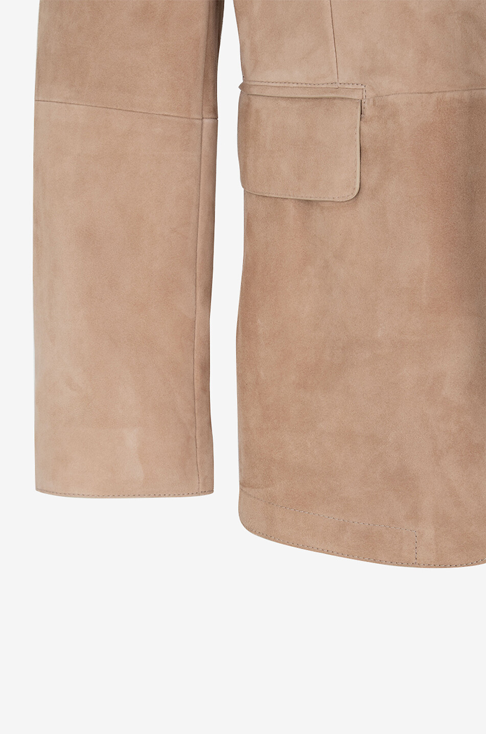 BRIONI Blazer en cuir d'agneau Homme Beige clair 3