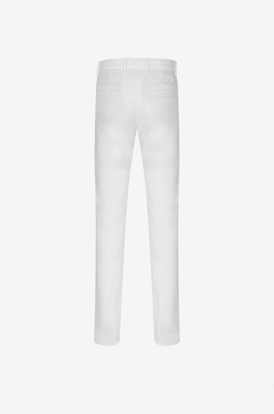 INCOTEX Slim fit cotton chino trousers Men EGGSHELL 2