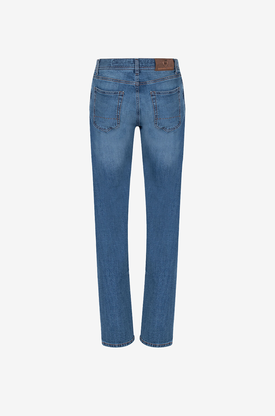 RICHARD J. BROWN Slim Jeans aus Baumwolle Tokyo Herren MITTELBLAU 2