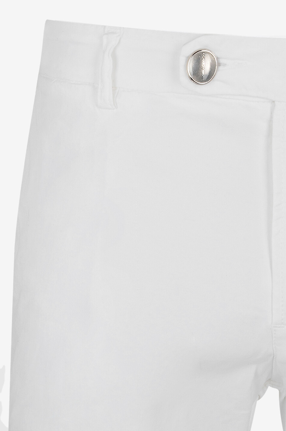 RICHARD J. BROWN Singapore slim fit cotton and silk chino trousers Men WHITE 3