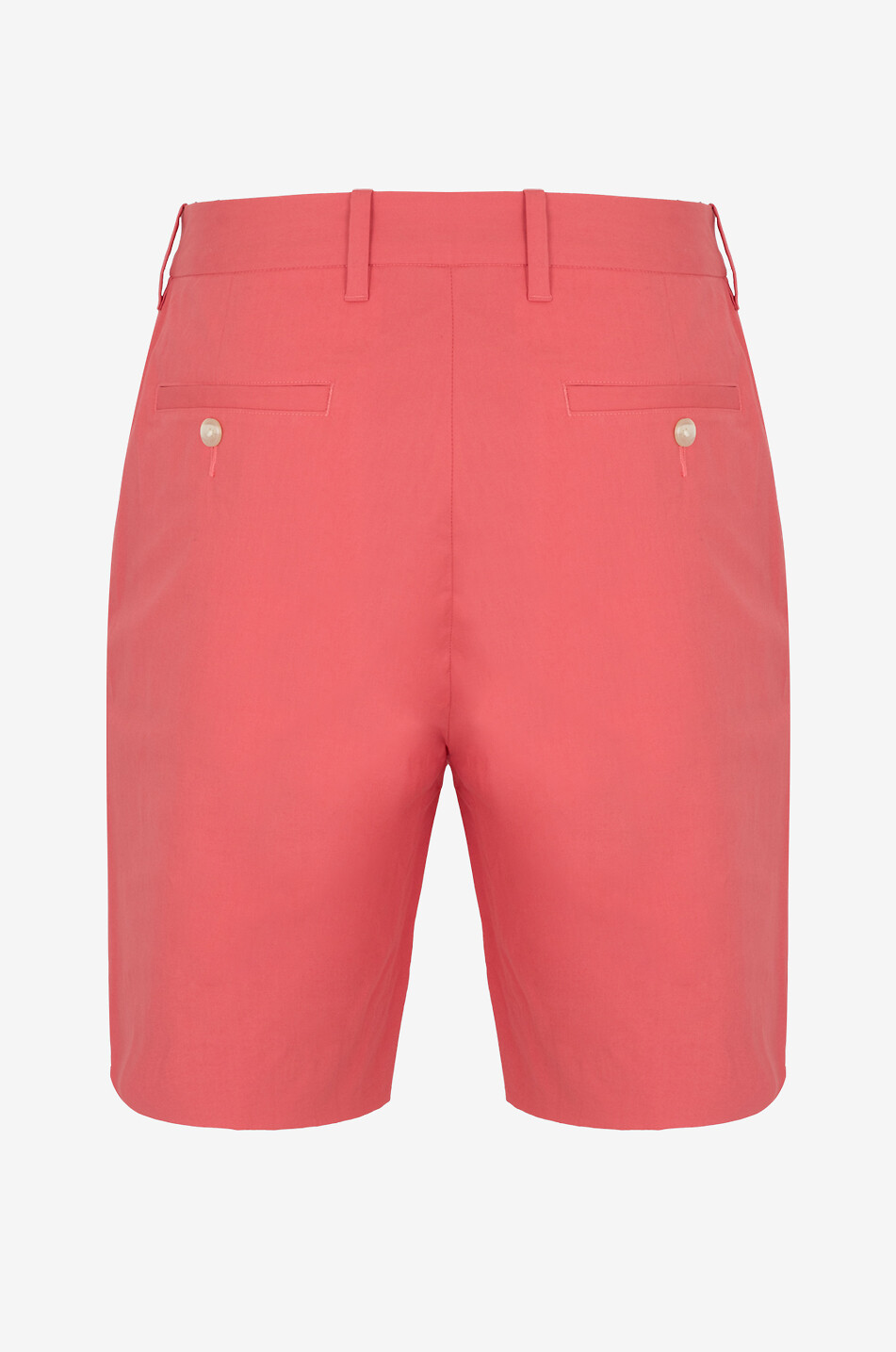 VINCE Italian Cotton Extended-Tab cotton bermuda shorts Men MEDIUM RED 2