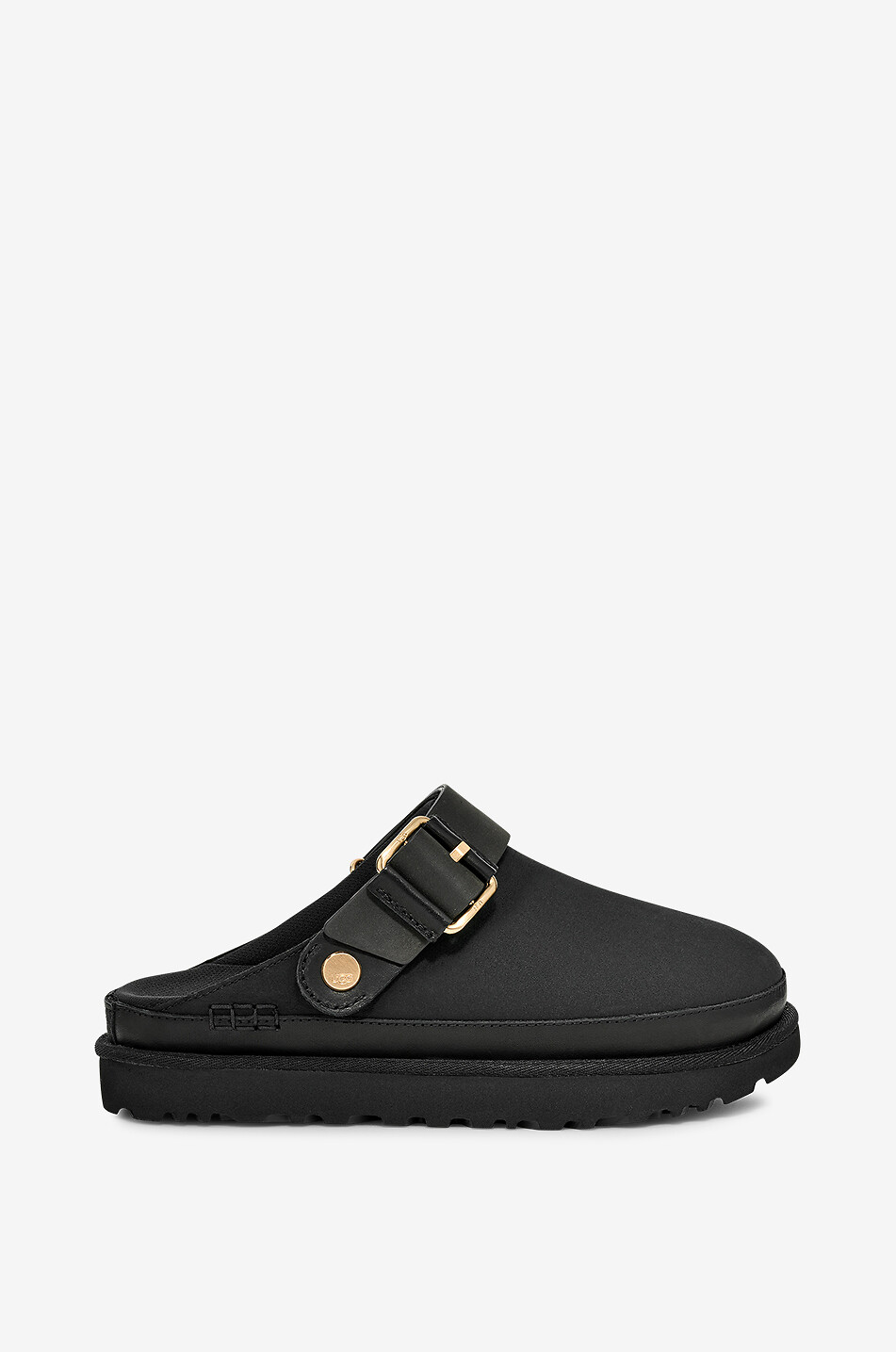 UGG Clogs aus Leder Goldenstar Villa Damen SCHWARZ 7