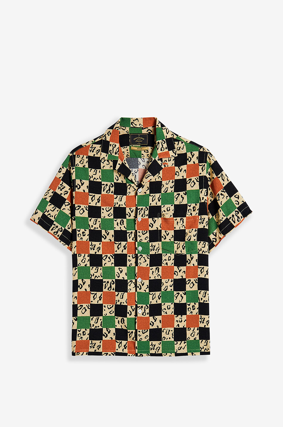 PORTUGUESE FLANNEL Chemise fluide à manches courtes Chita Homme MULTICOLORE 1