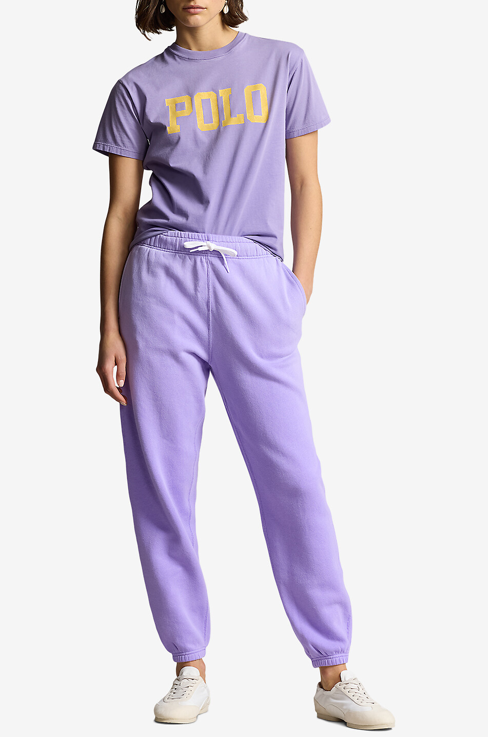 POLO RALPH LAUREN Pantalon de jogging en molleton Pony Femme VIOLET 4