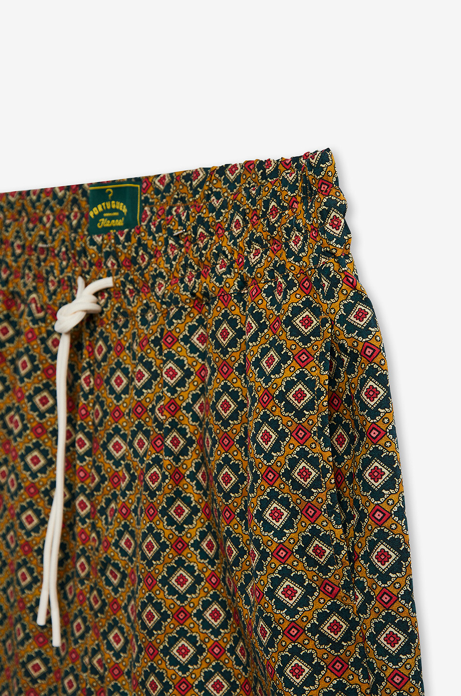 PORTUGUESE FLANNEL Fliessende Shorts mit Print Quartet Herren BUNT 2