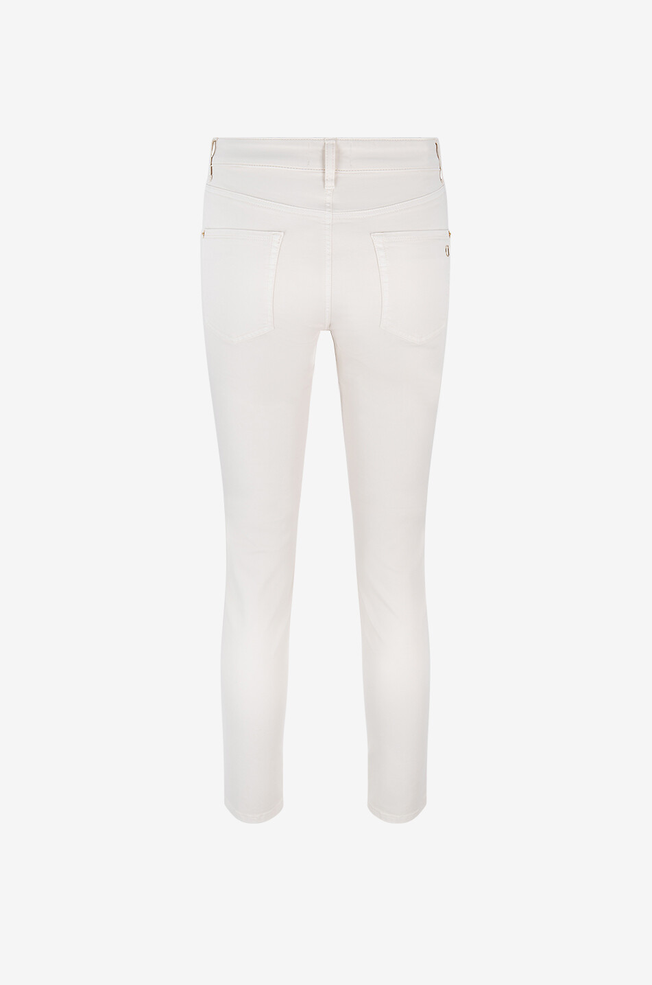 CAMBIO Piper Cropped cotton straight-leg jeans Women EGGSHELL 4