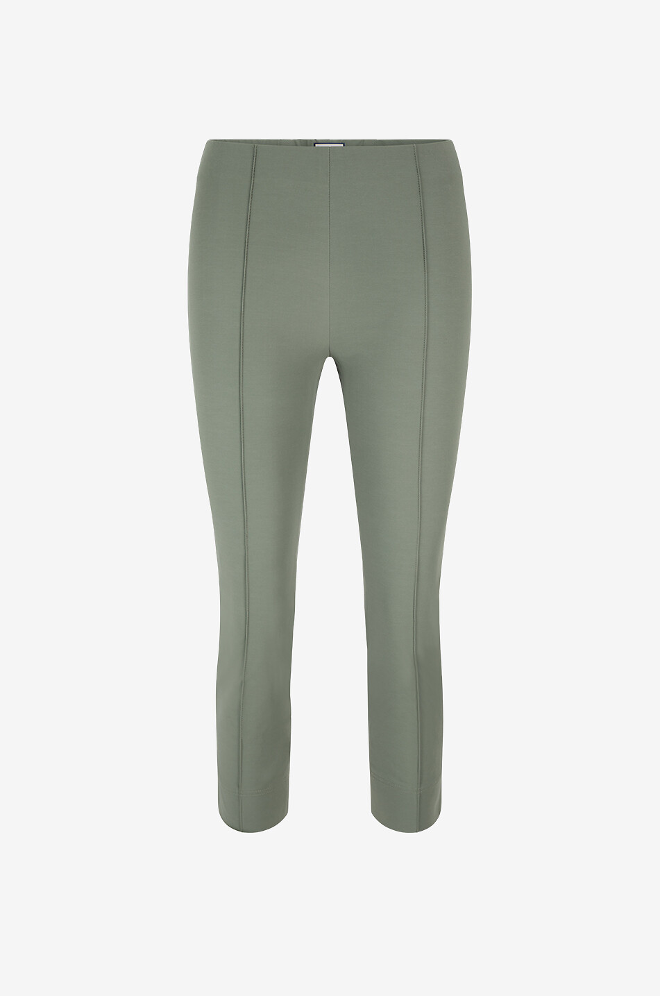 SEDUCTIVE Pantalon stretch Capri Femme VERT FONCÉ 1