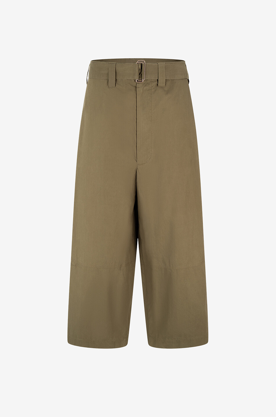 SOEUR Hose mit weitem Bein aus recycelter Baumwolle Dublin Damen KHAKI 1