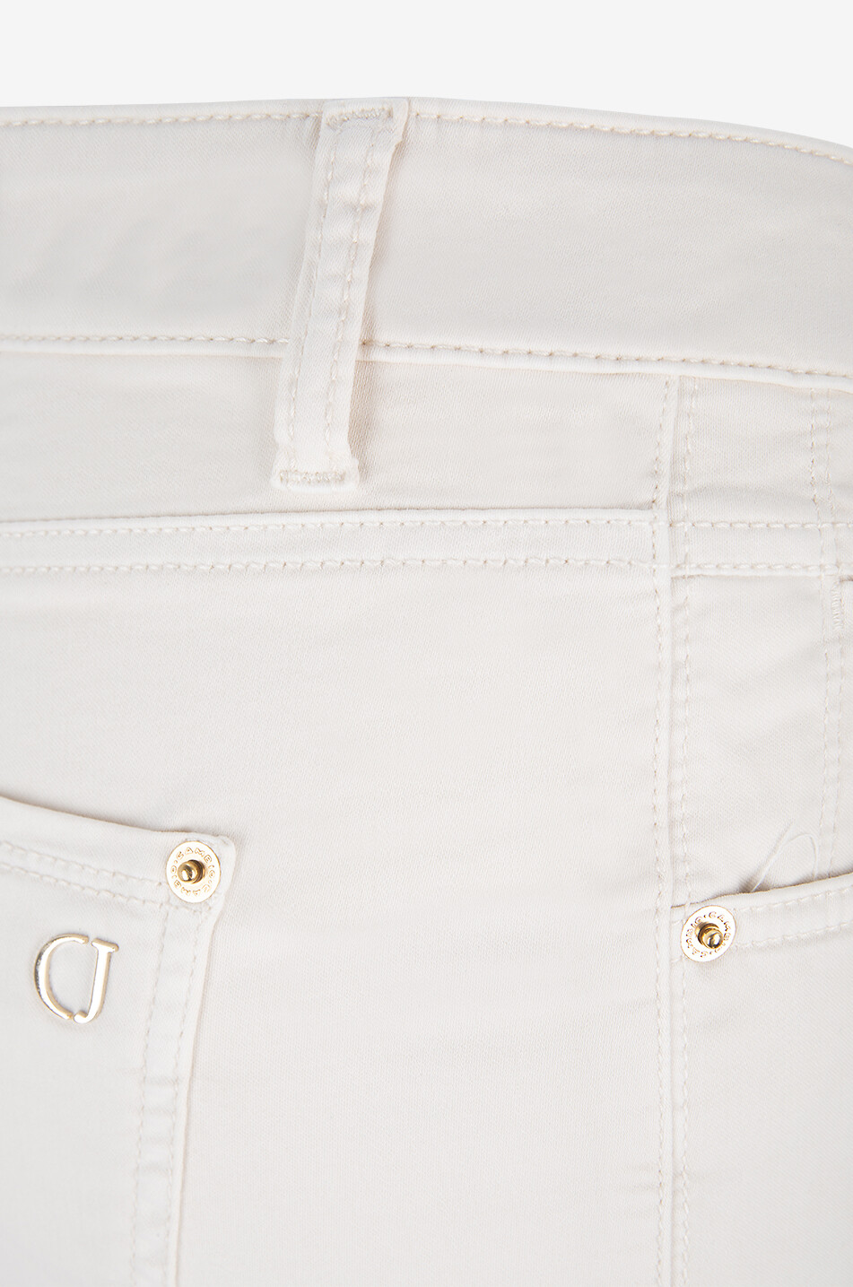 CAMBIO Piper Cropped cotton straight-leg jeans Women EGGSHELL 9