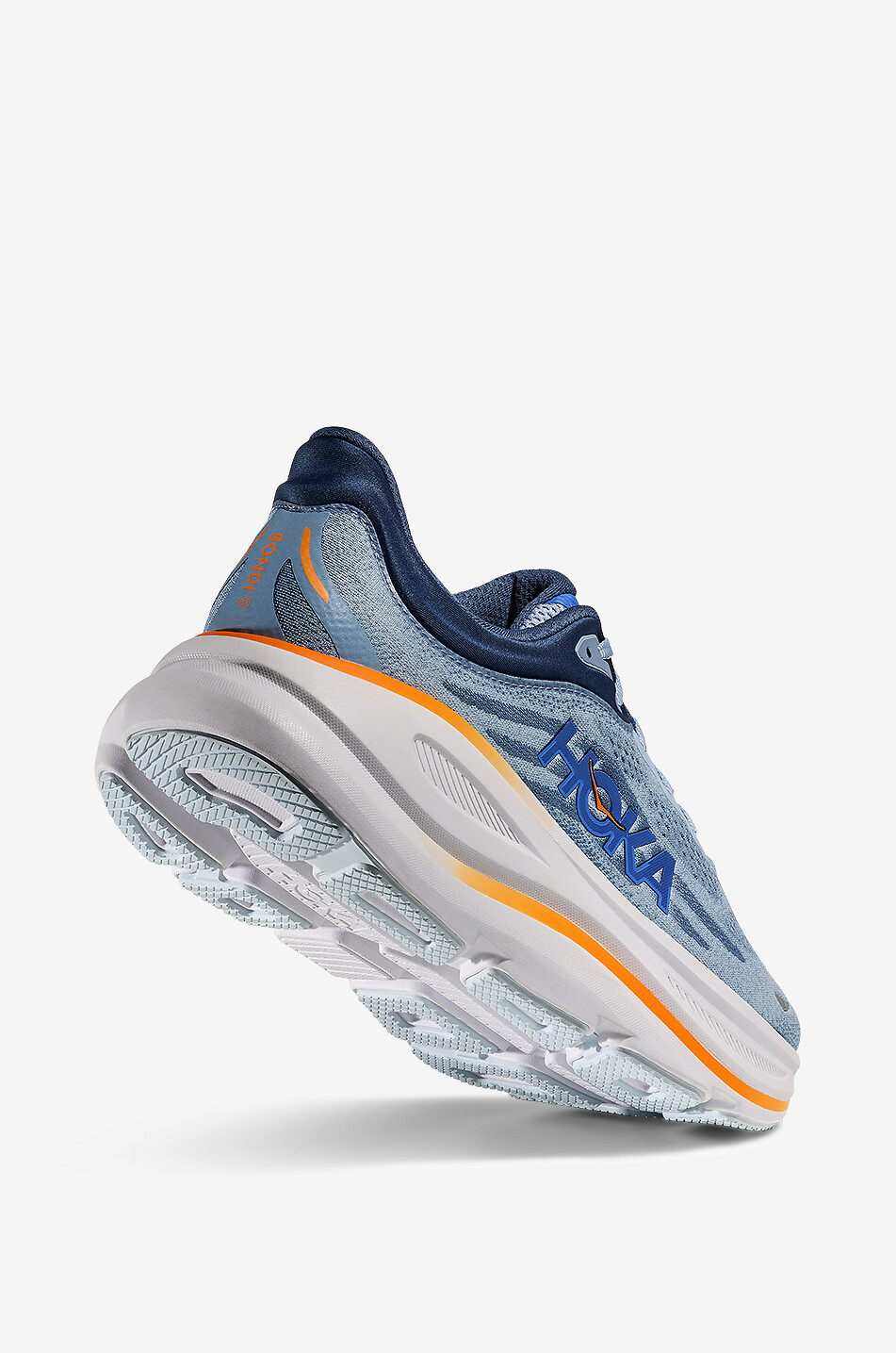 HOKA ONE Baskets de course Bondi 9 Homme BLEU 5