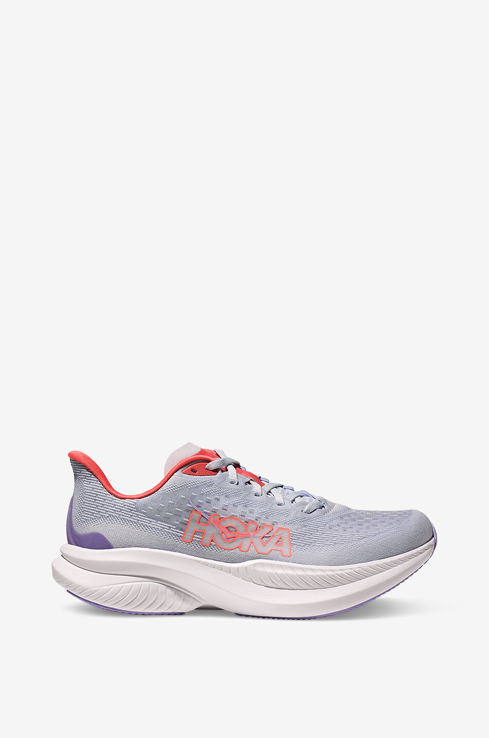 HOKA ONE Mach 6 running shoes Women MEDIUM GREY 2