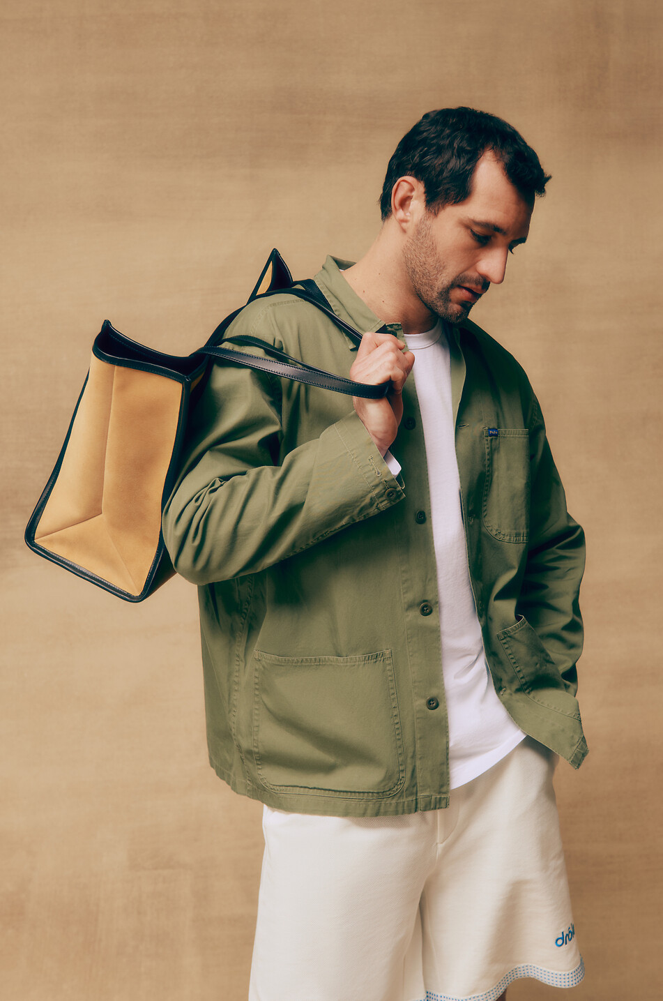 JAMES PERSE Long-sleeved crewneck T-shirt Men WHITE 4