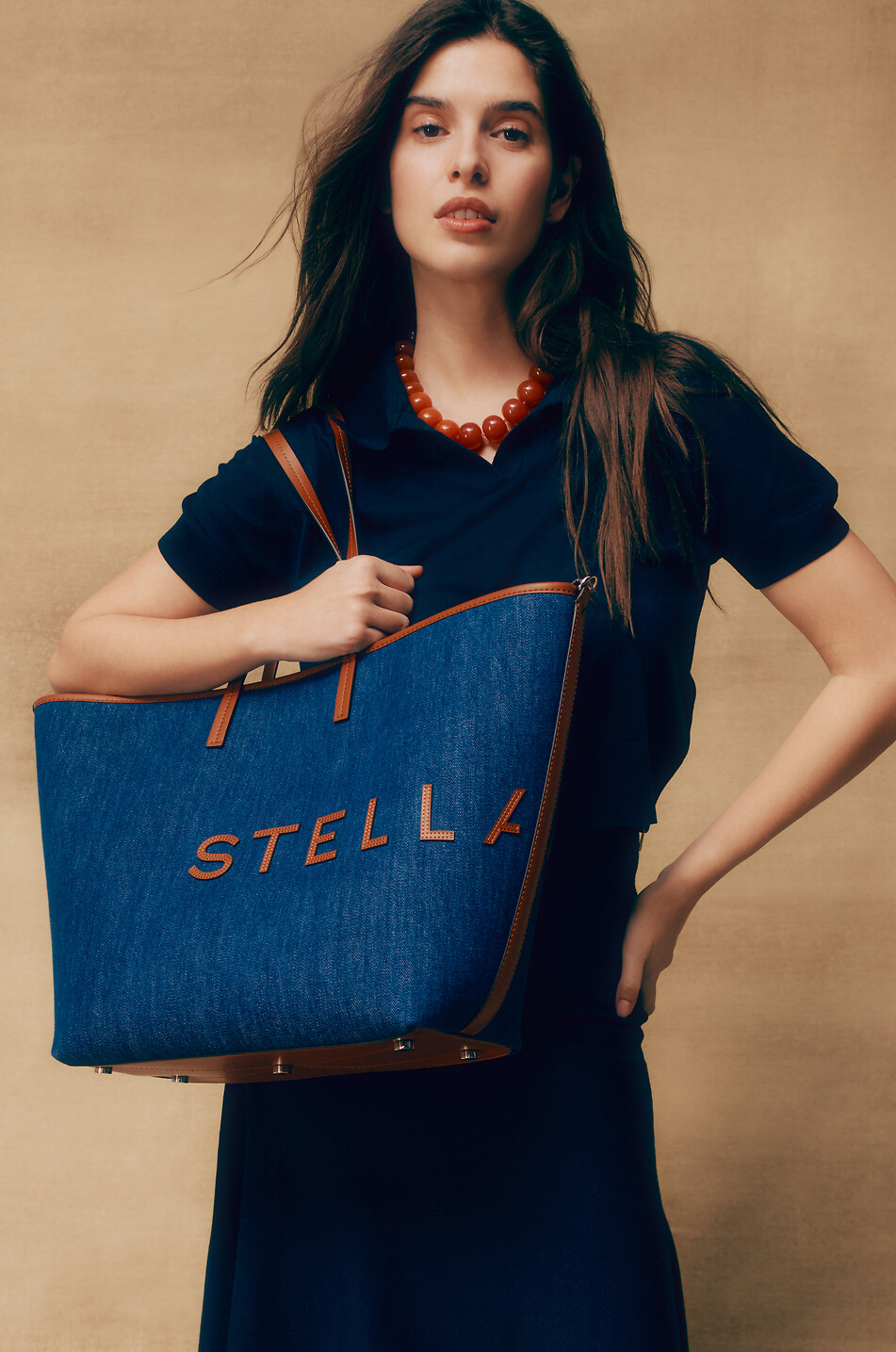 KHAITE Polo à manches courtes en laine Morgane Femme BLEU FONCE 7