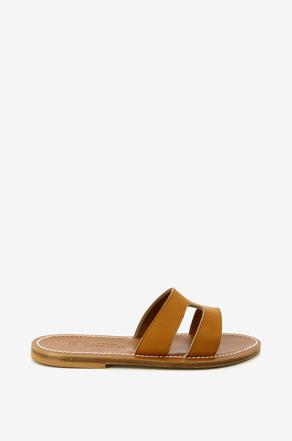 K JACQUES Mules en cuir Menandrepyr Femme MARRON CLAIR 2