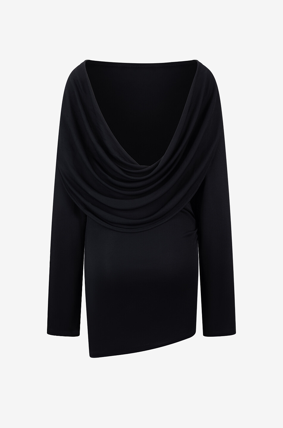 JACQUEMUS La robe Croisière open-back jersey mini dress Women BLACK 2