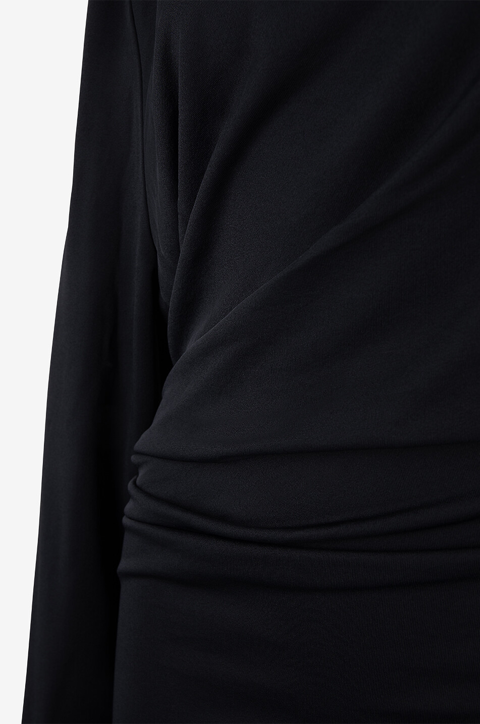 JACQUEMUS La robe Croisière open-back jersey mini dress Women BLACK 3