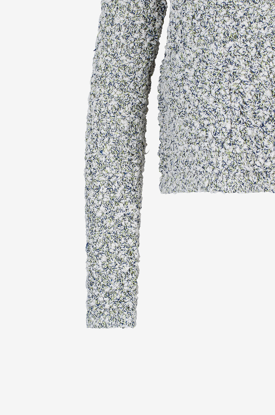 BONGENIE Geknöpfter Cardigan in Bouclé-Tweed-Optik Damen BUNT2 3