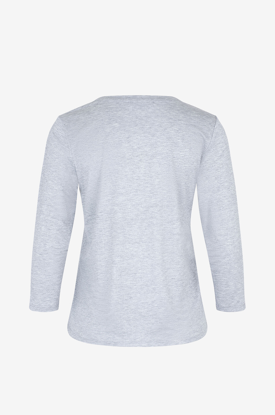 BONGENIE 3/4 sleeve glittering T-shirt Women GREY 2