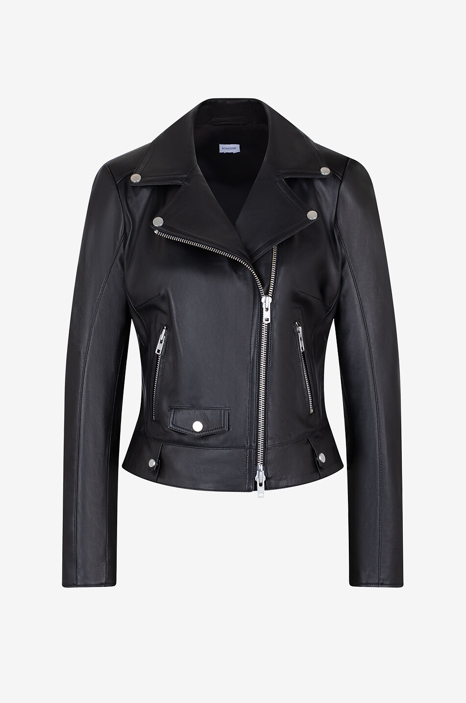 Perfecto cintré en cuir nappa Alex