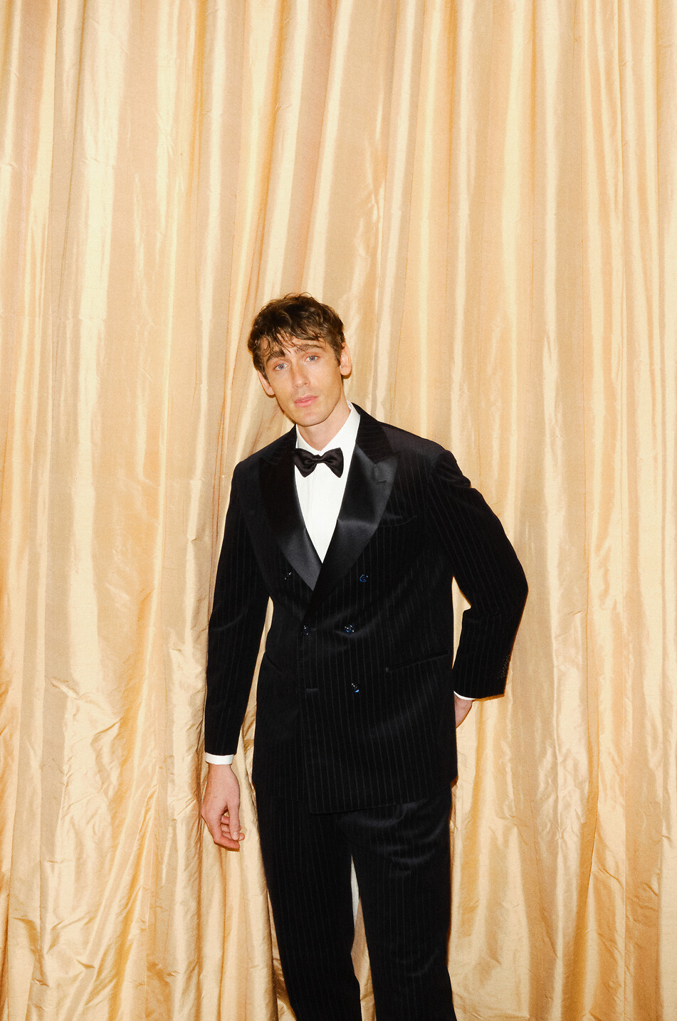 GIAMPAOLO Noeud papillon en soie Homme NOIR 3